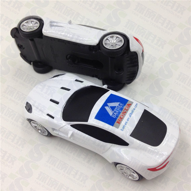 本田（honda）汽車公司定制金屬跑車車U盤禮品  時尚個性車載優(yōu)盤工廠 金屬跑車禮品U盤定制廠家